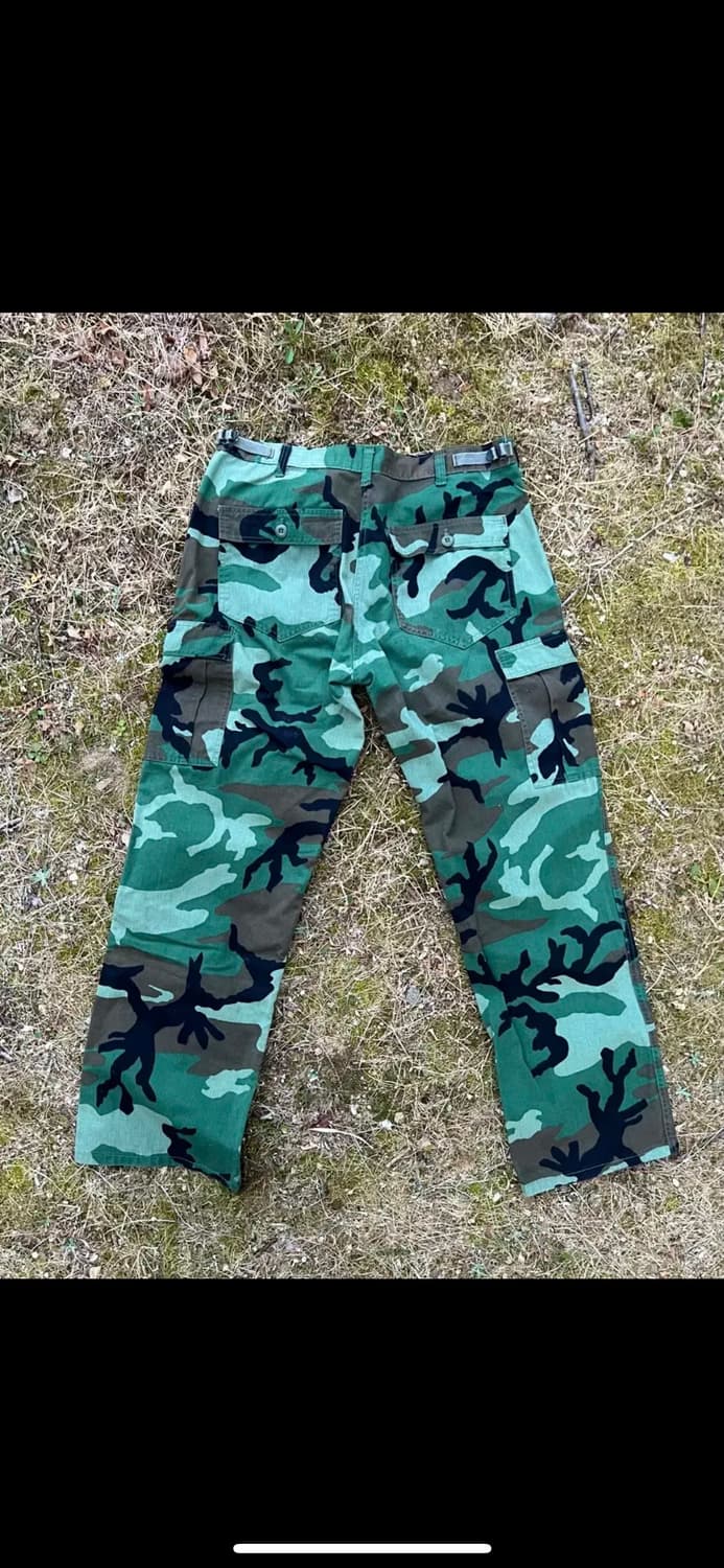 [USA vintage] 80s usa Woodland BDU 팬츠 상품이미지3