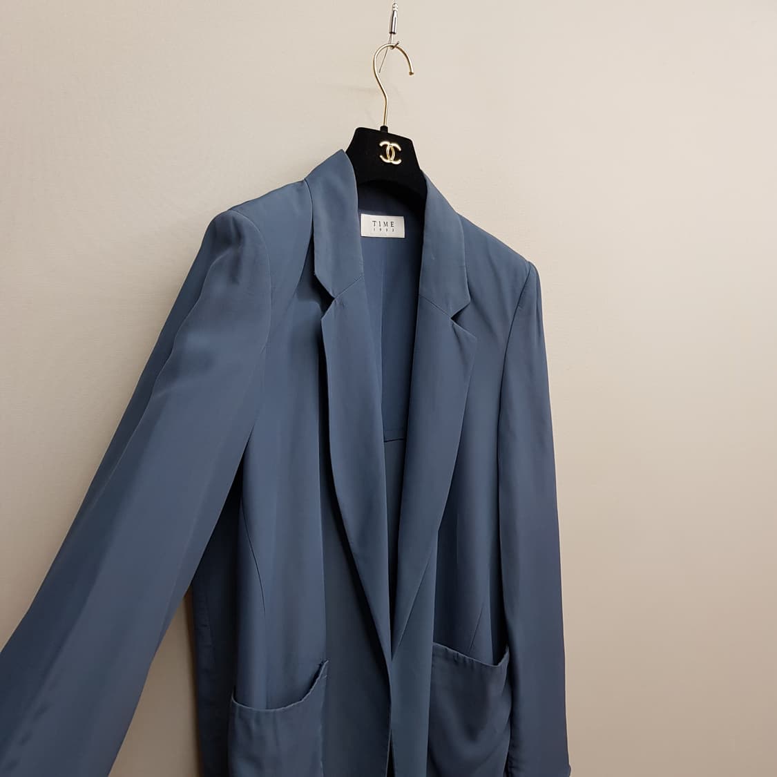 한섬 타임 레이온 오픈형 자켓 88-98-165사이즈 상품이미지4