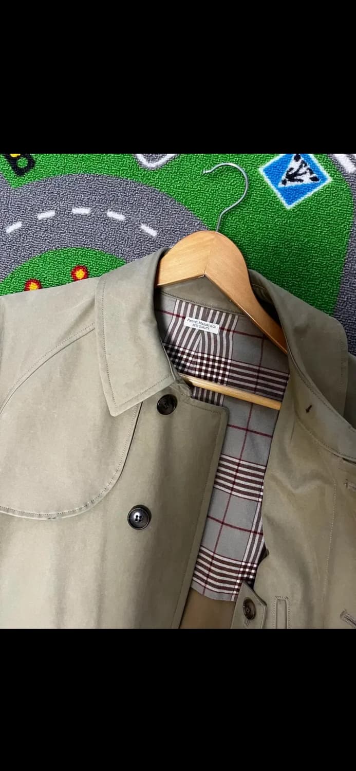 피그벨 트렌치코트 2사이즈 카키 컬러 상품이미지2