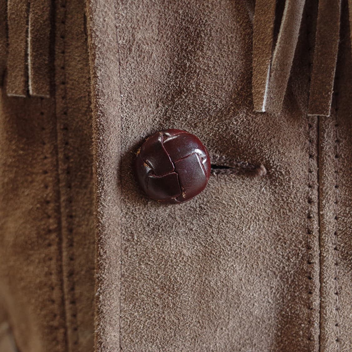 70’s Montgomery Ward Suede Fringe Jacket 상품이미지3