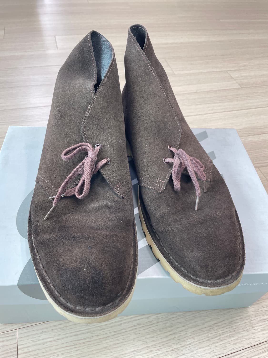 275~280클락스(Clarks) 데저트 부츠 다크브라운 스웨이드 상품이미지6