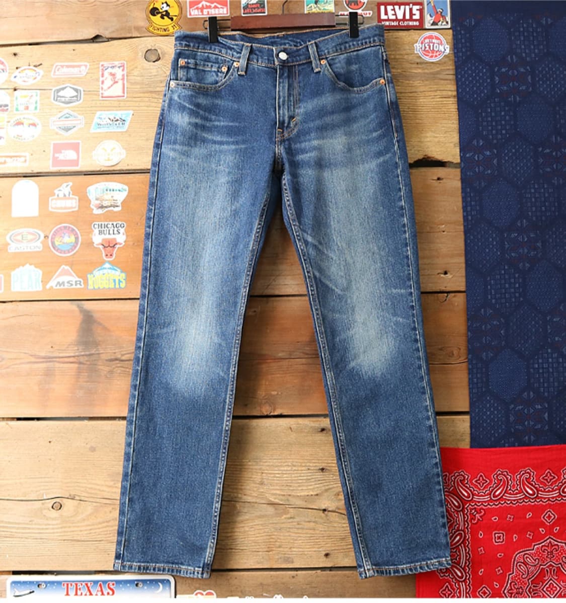 
LEVIS 리바이스 511 슬림핏 워싱 가공데님 30 상품이미지2