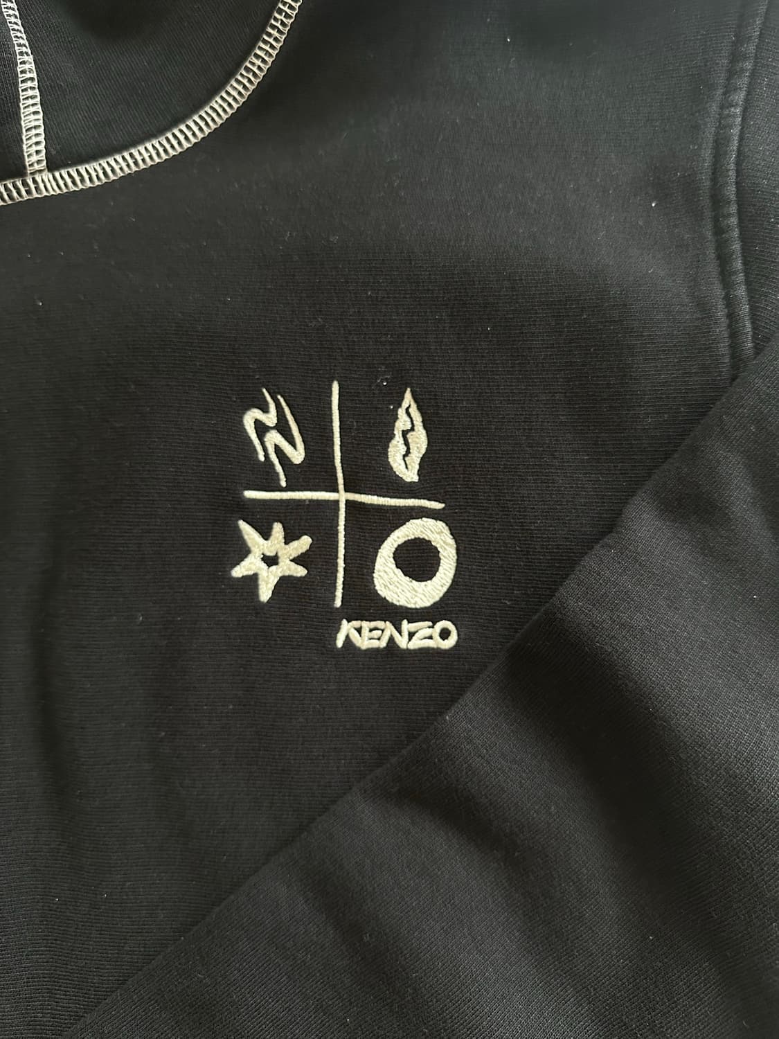 겐조 파리스 블랙 후드티 상품이미지2