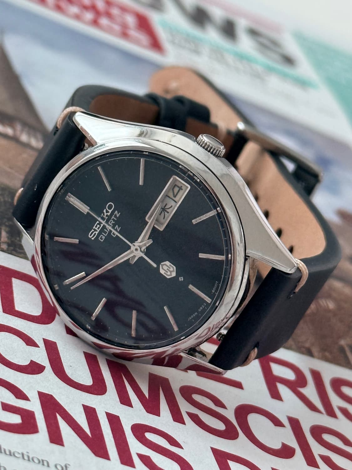 Seiko 세이코 QZ 쿼츠 1975 데이 데이트 상품이미지4