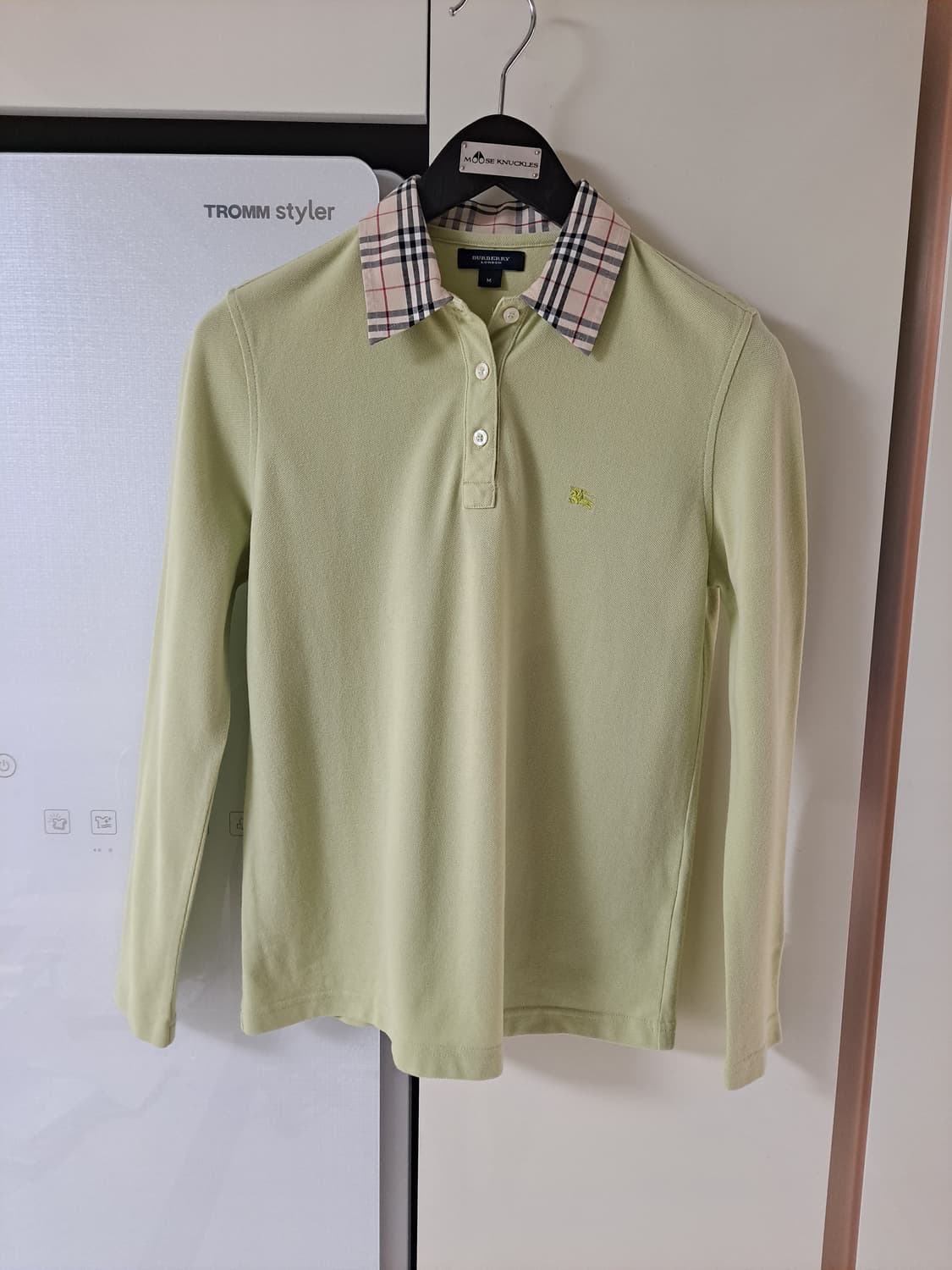 BURBERRY 버버리 - 노바체크 칼라 프로섬 폴로 셔츠 95 상품이미지1