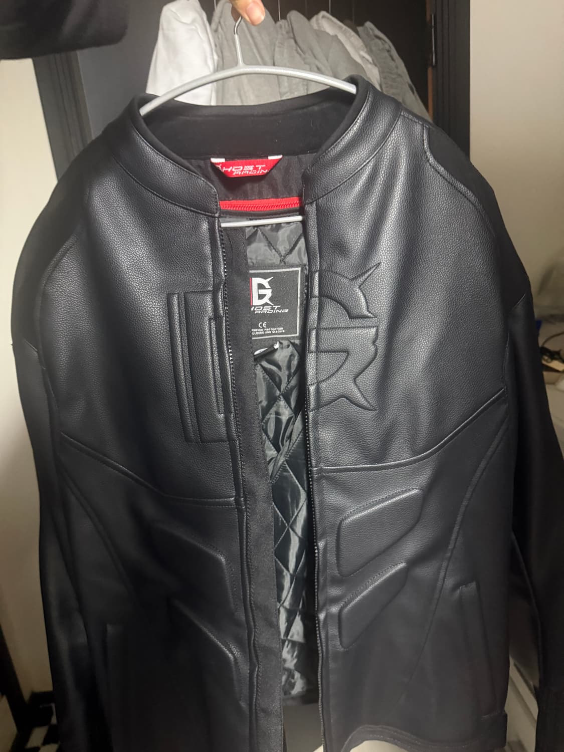 Ghost Racing 레더 레이싱 자켓  상품이미지2