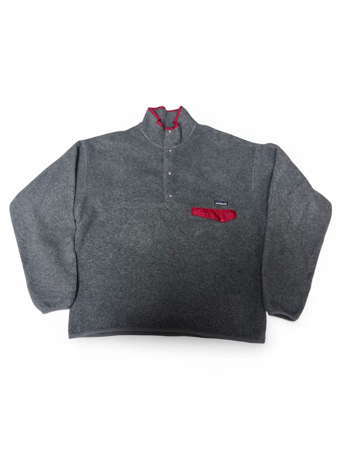 파타고니아 신칠라 그레이/레드 헤비 XL 상품이미지1