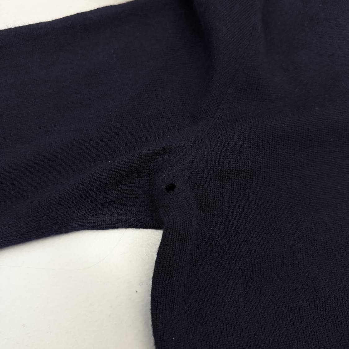 폴로 포니 레더 엘보우 니트 가디건 상품이미지5