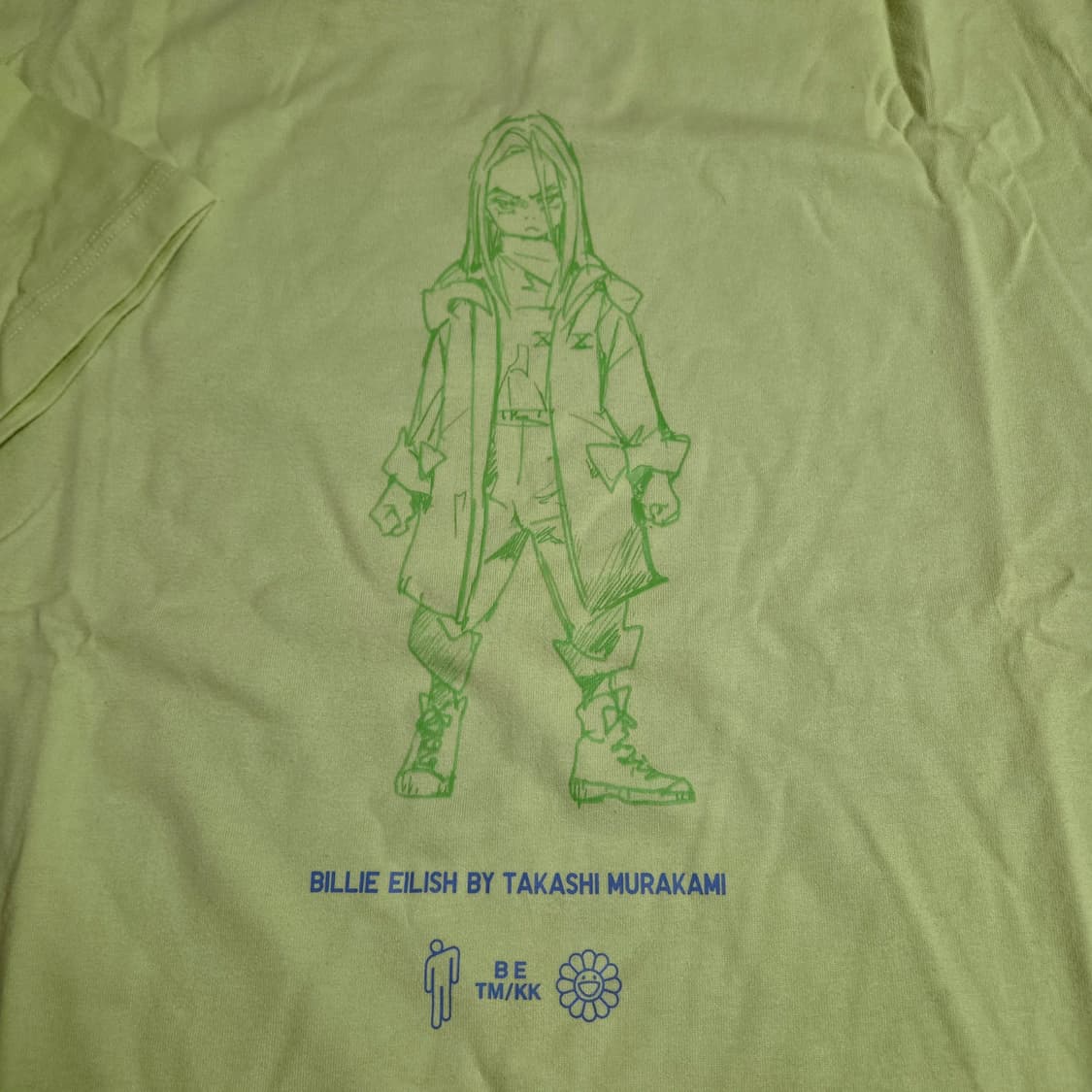 3XL 빌리아일리시 유니클로 무라카미 티셔츠 상품이미지1