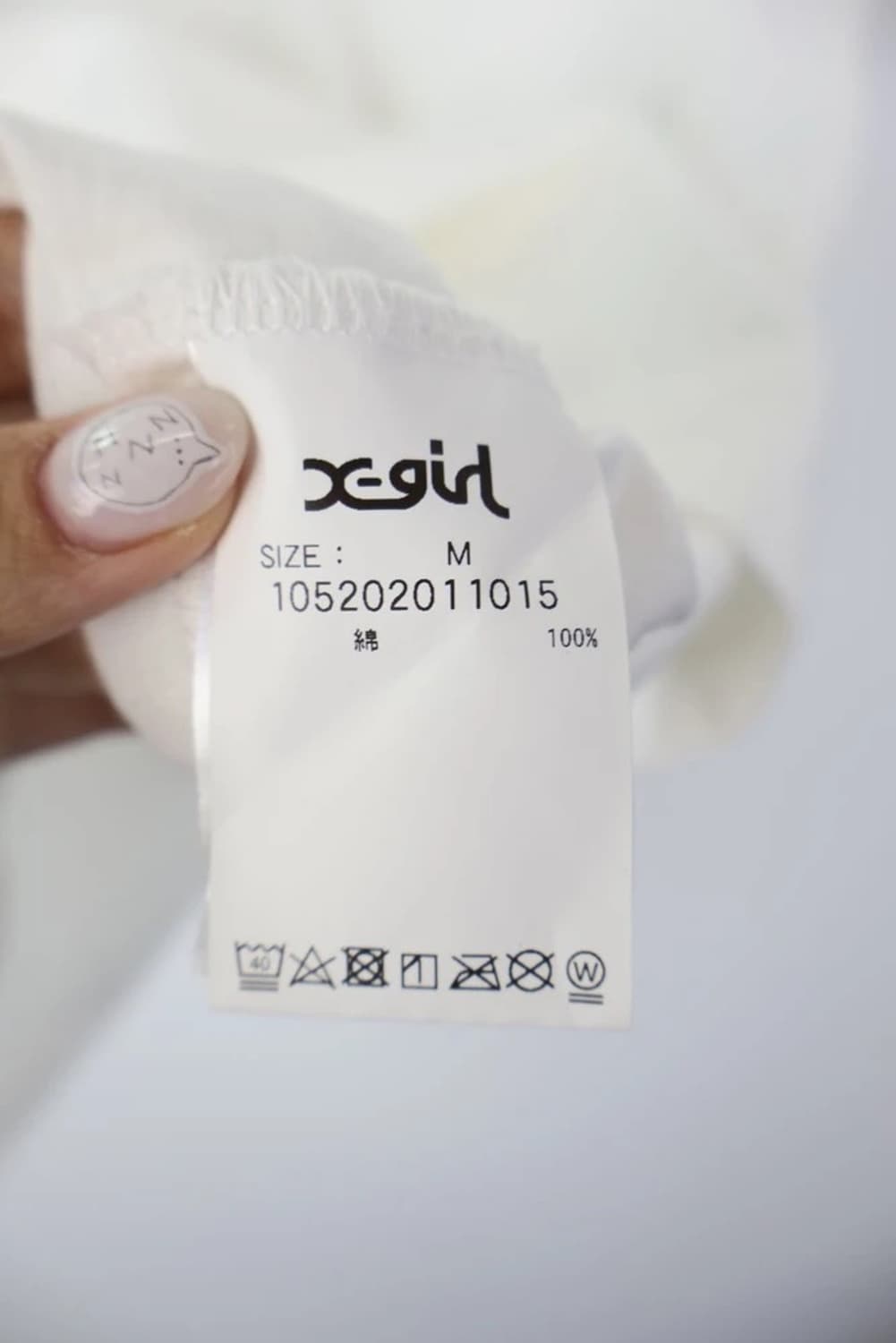 X-girl 프린팅 반팔 상품이미지8