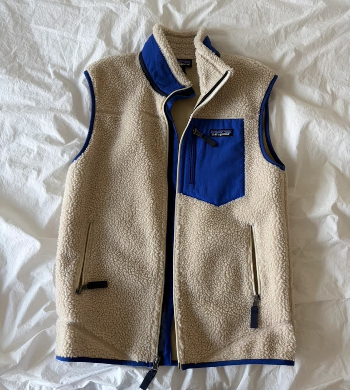파타고니아 레트로X 베스트 아이보리 색상 S 사이즈입니다 상품이미지1