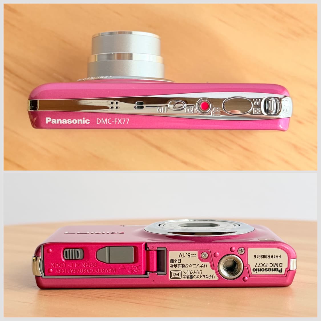 ✨미품✨ Panasonic LUMIX 루믹스 FX77 디지털 카메라 상품이미지6