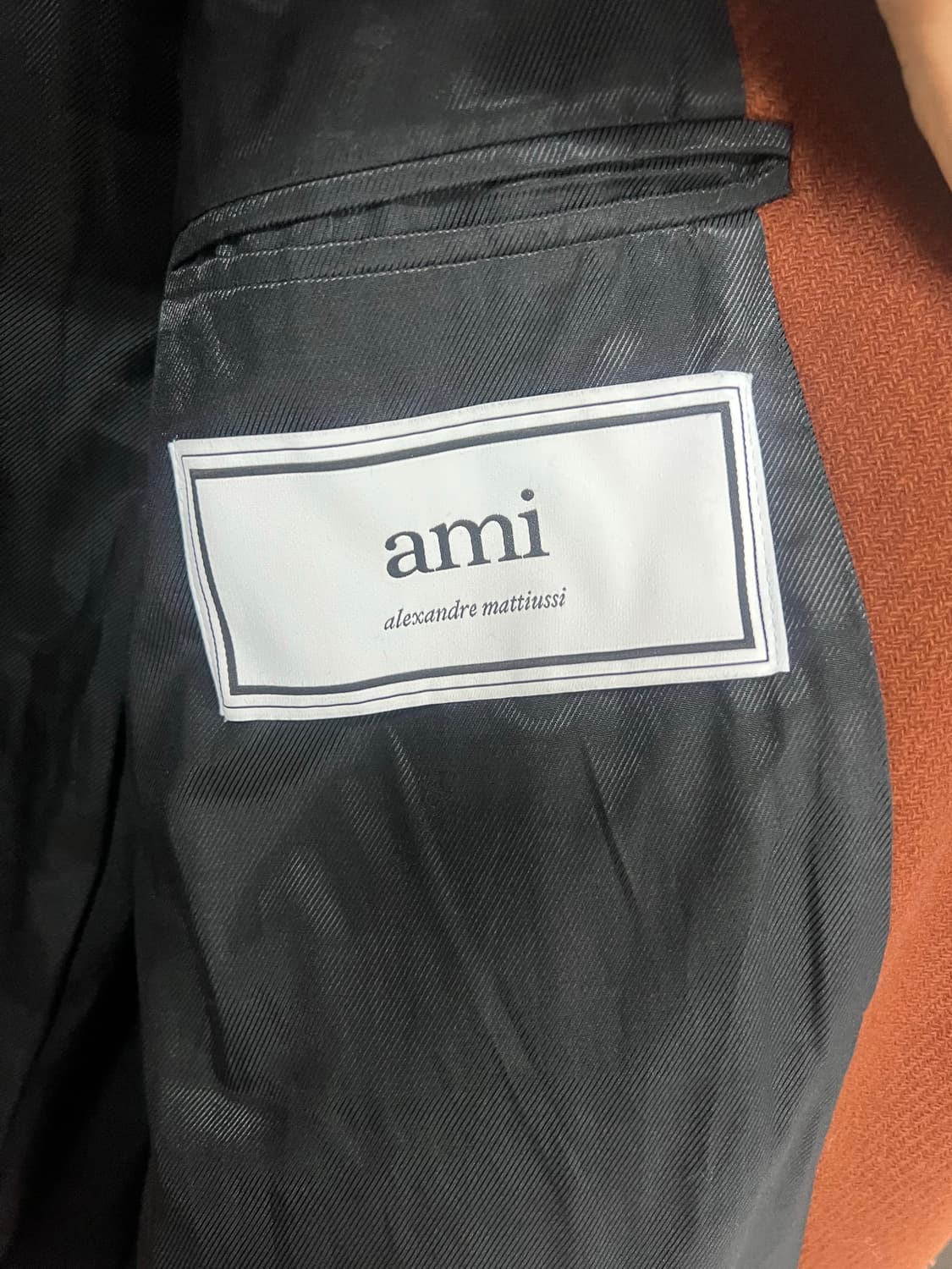 아미 울 싱글코트 상품이미지4