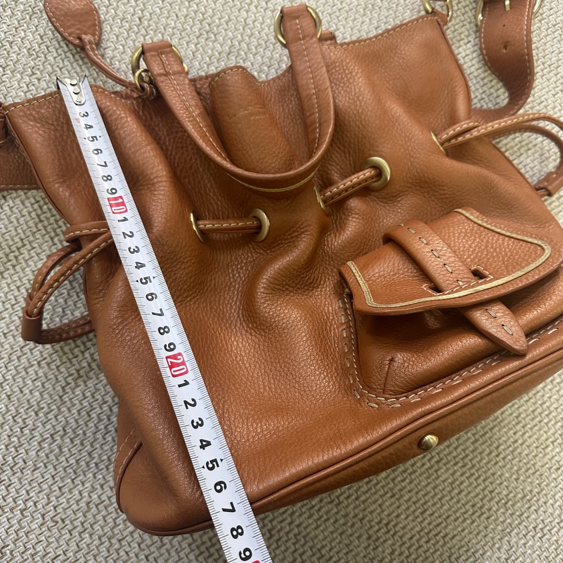 실측확인 란셀 복조리 태슬백 0407D 상품이미지4