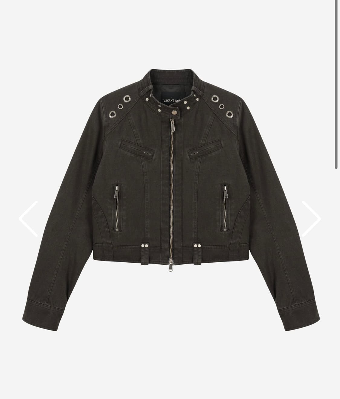 베이컨트아카이브 Lewis rider eyelet jacket 상품이미지2