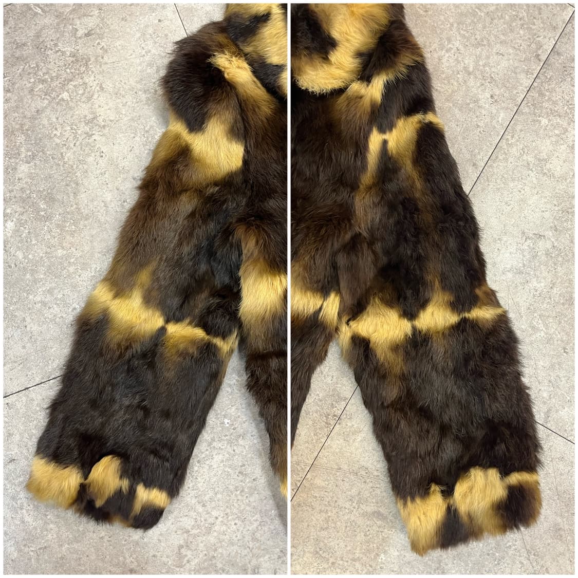 빈티지 모피 믹스 퍼 자켓 #csz2548 상품이미지6