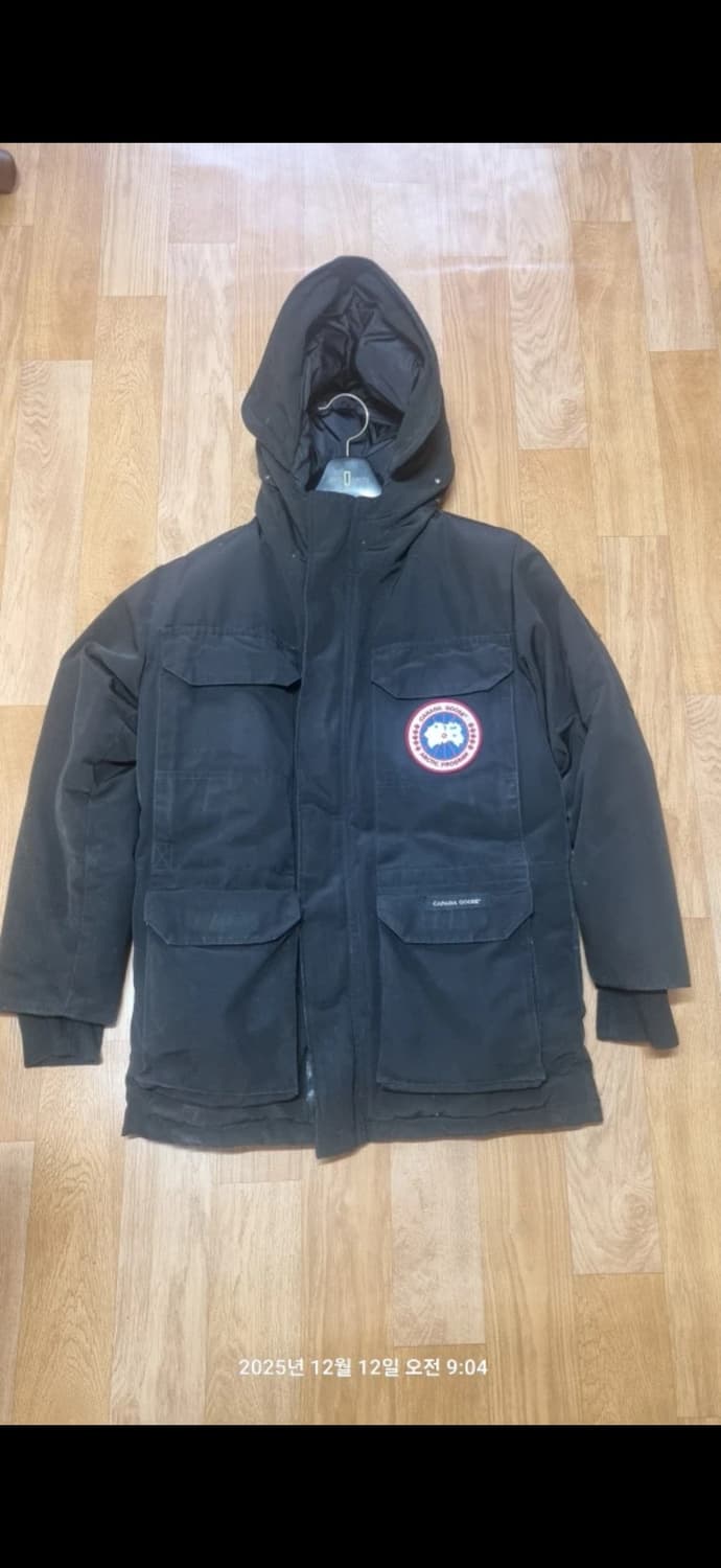 캐나다구스 블랙 패딩 XS 상품이미지1