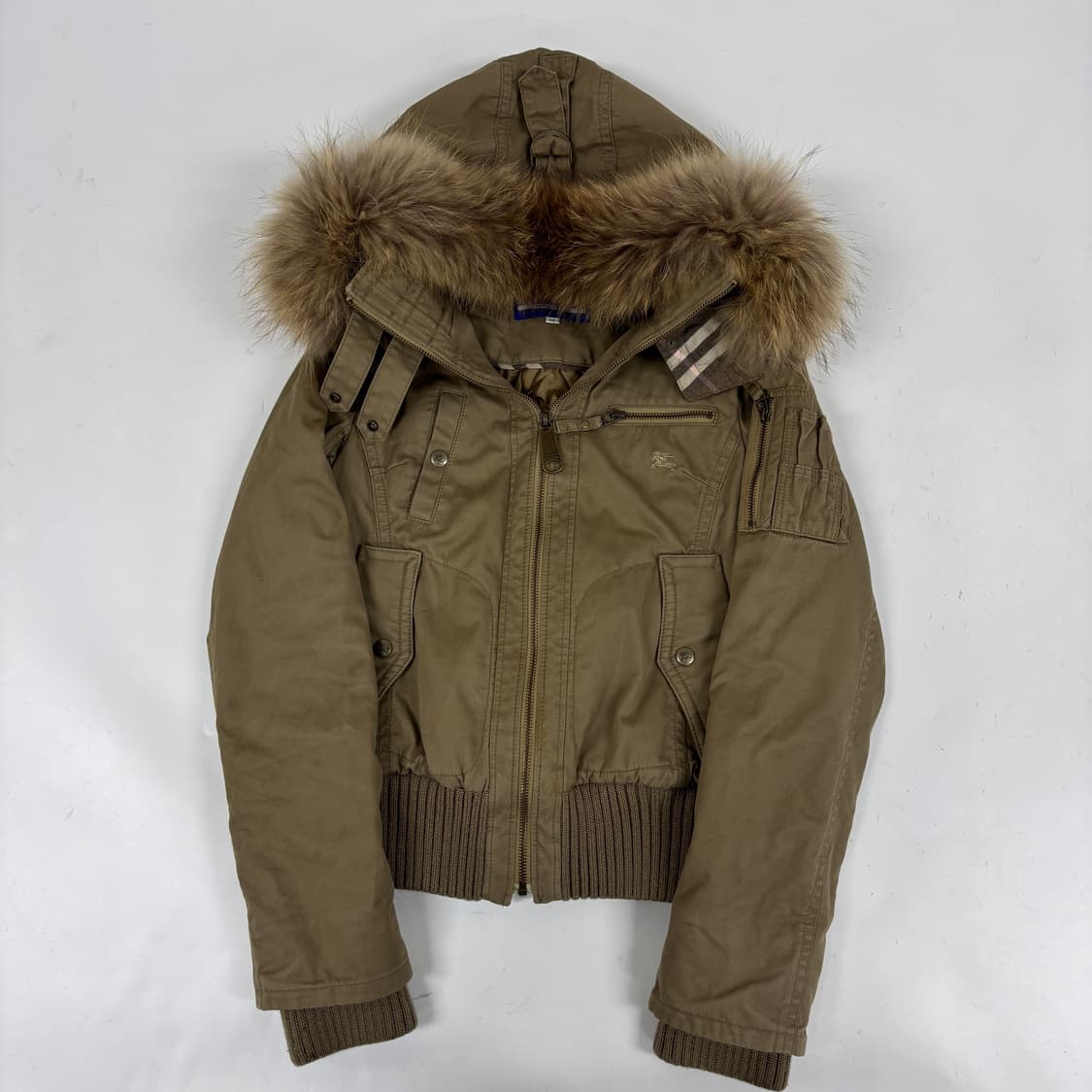 버버리 퍼 자켓 상품이미지4