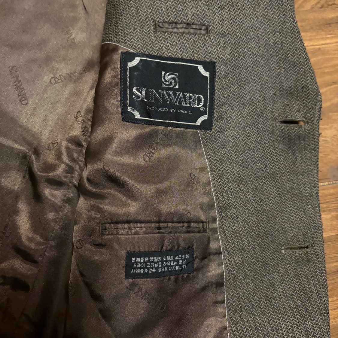 1984 SUNWARD CLASSIC JACKET BLAZER 상품이미지7