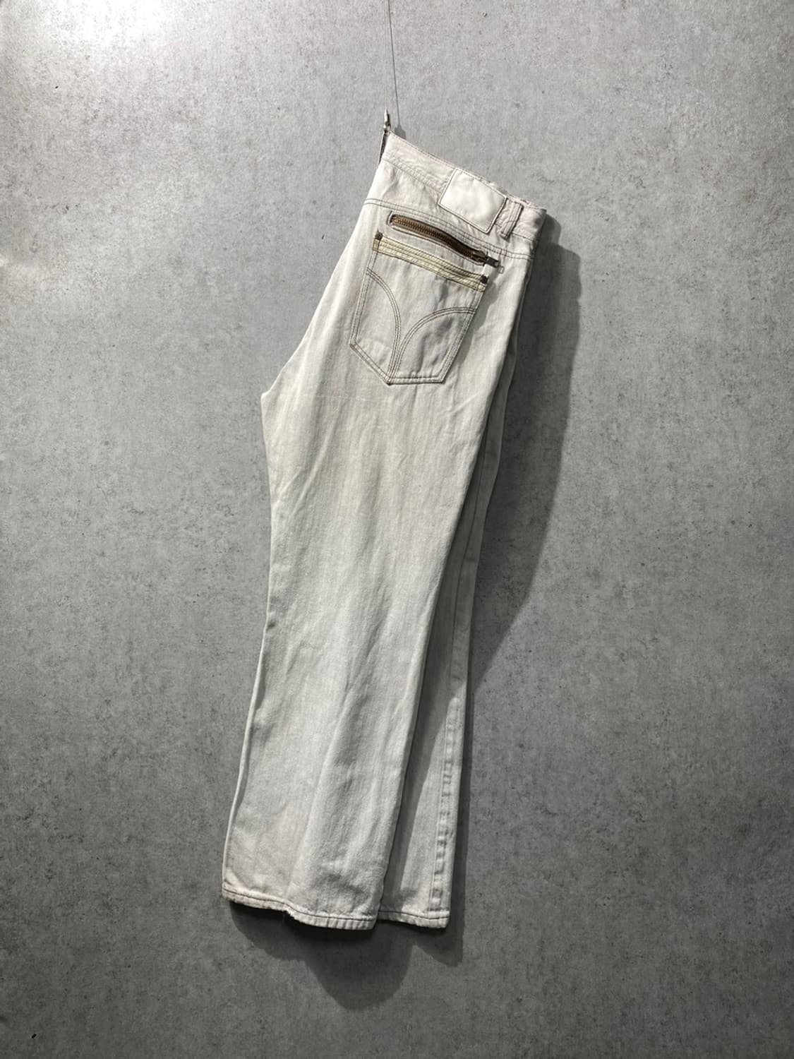 [36] Comming Man 재팬 빈티지 와이드 데님팬츠 상품이미지1