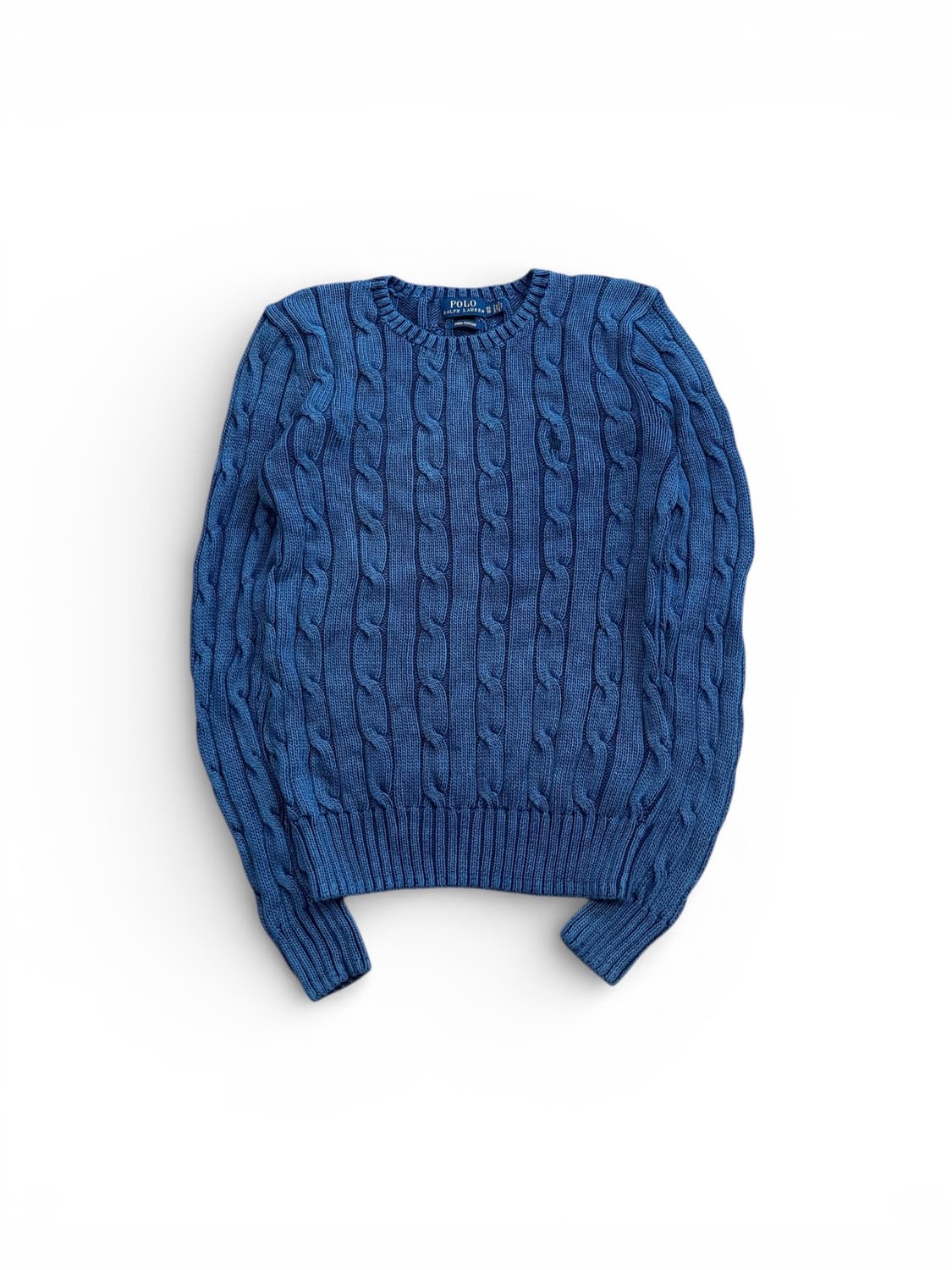 폴로 랄프로렌 (W) 피마 코튼 케이블 니트 상품이미지1