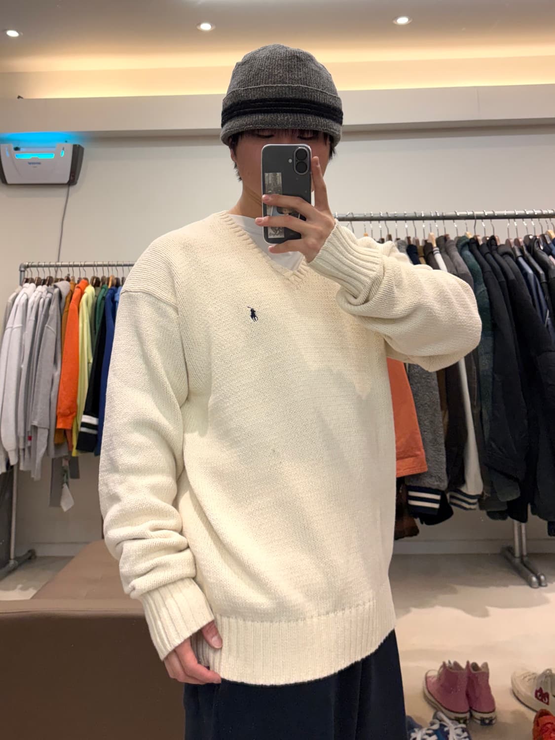 폴로 랄프로렌 브이넥 니트 상품이미지8