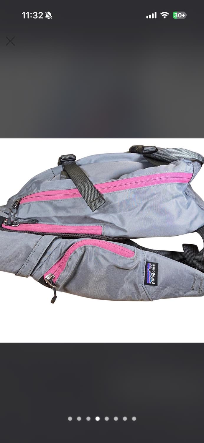 파타고니아 슬링백 그레이 핑크  상품이미지4