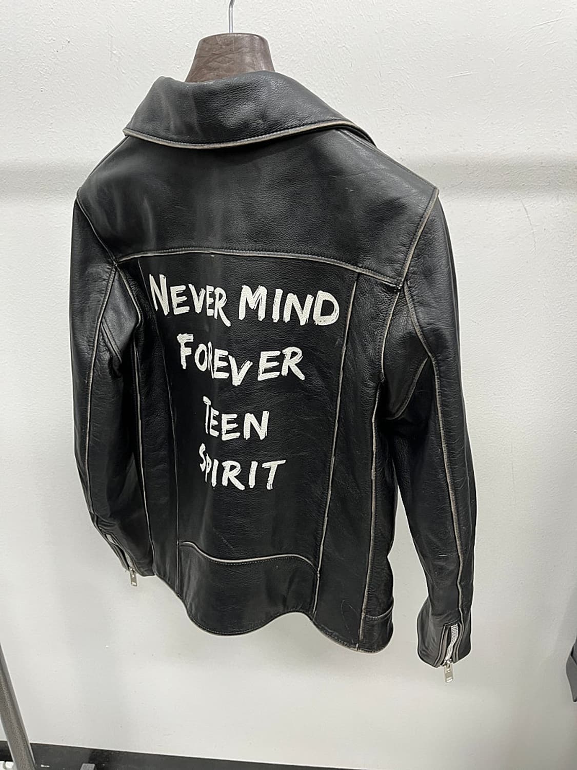 95) 앤더슨벨 소가죽 라이더자켓  상품이미지5