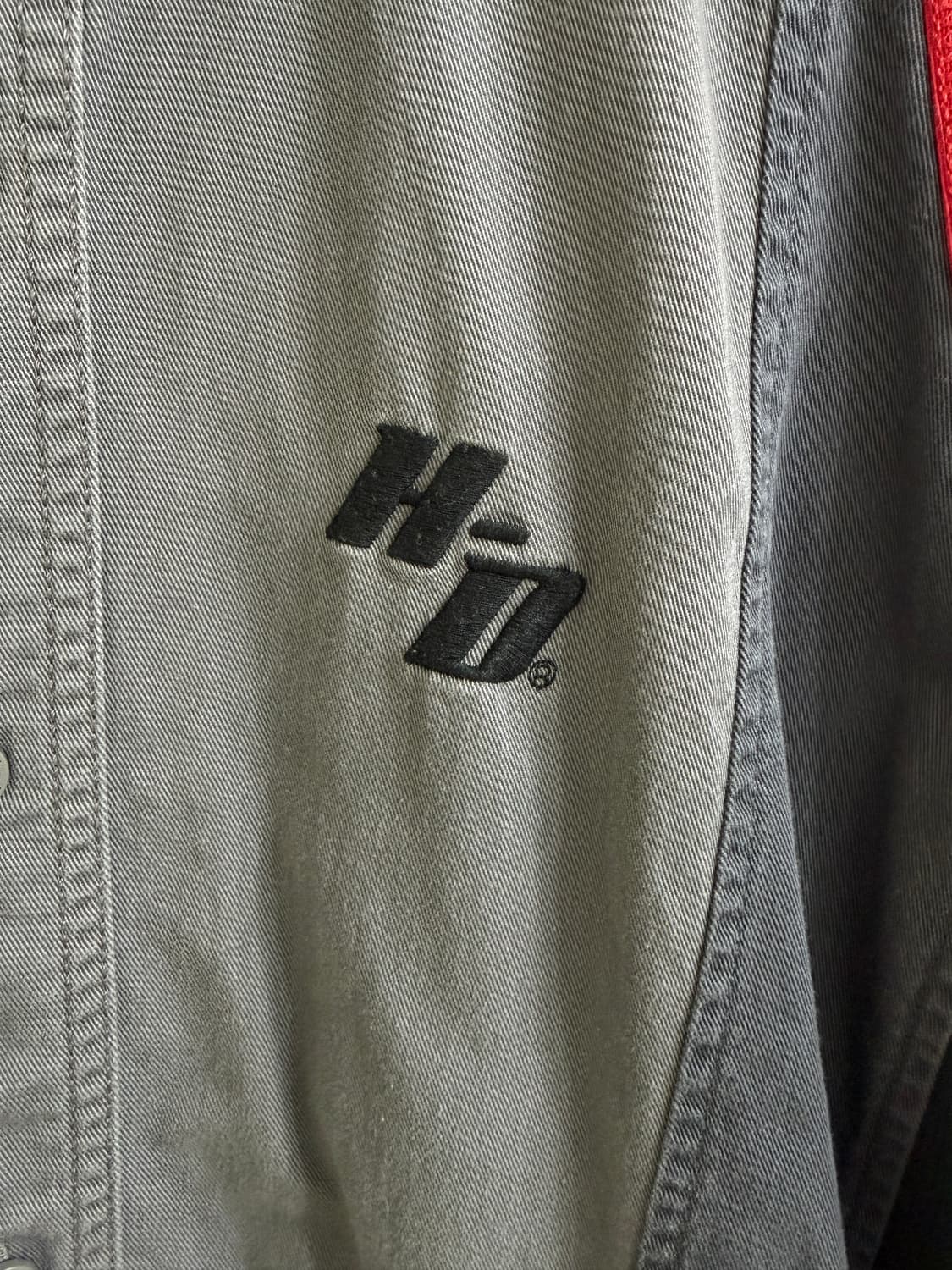 할리데이비슨 레글런 메시 배색 오버핏 반팔 셔츠 상품이미지5