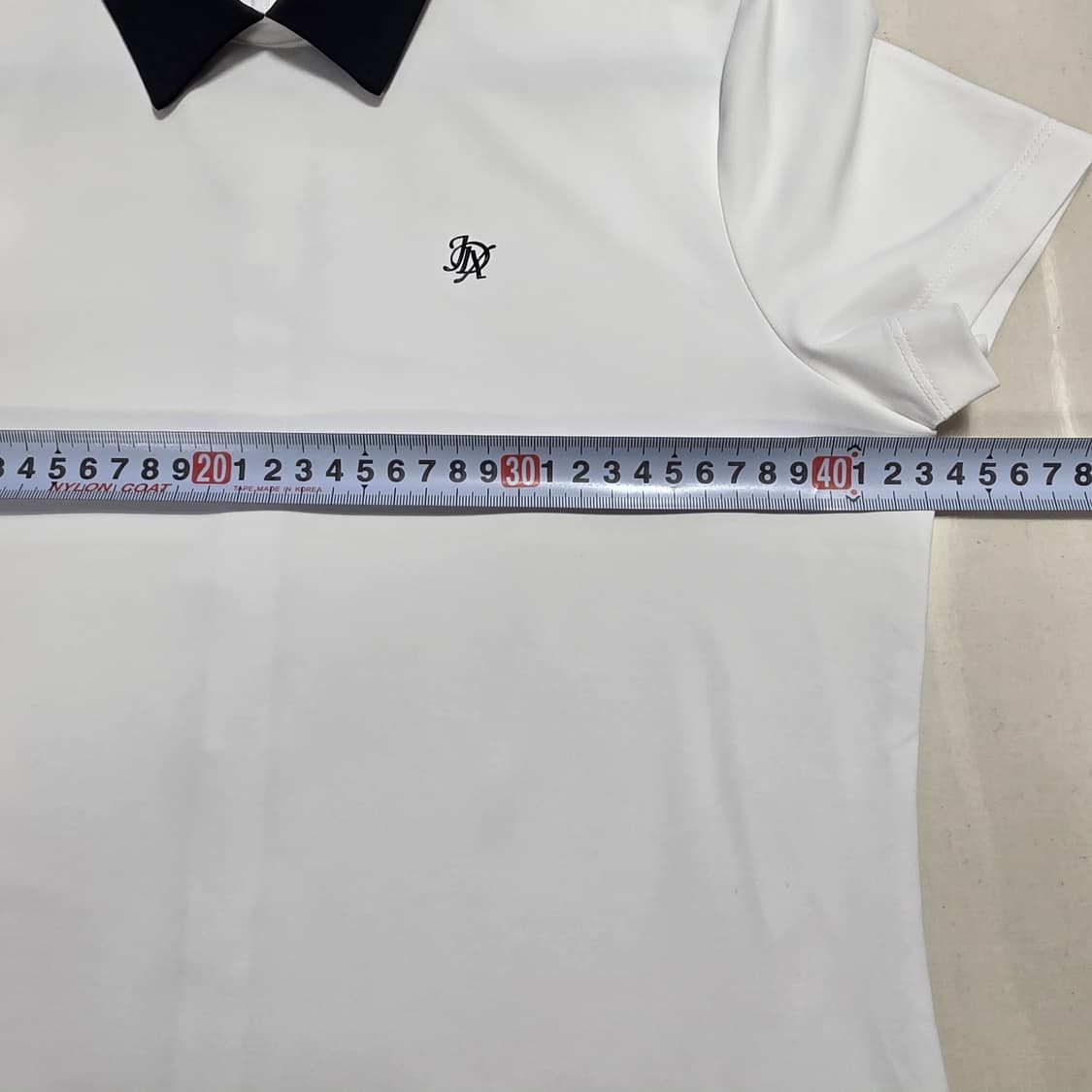 JDX 여성 골프 반팔 카라티 90 화이트 상품이미지3