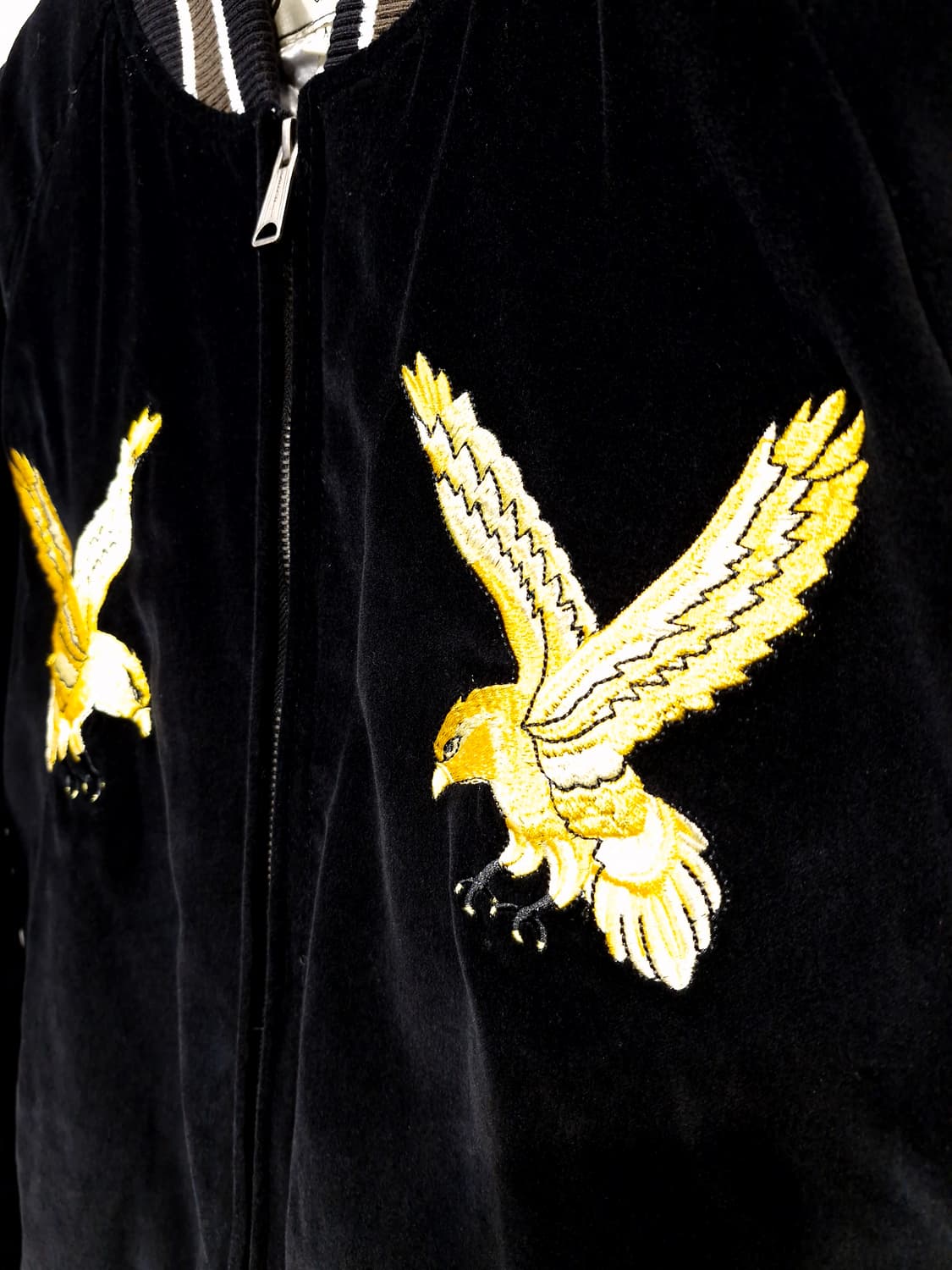 SCHOTT N.Y.C 쇼트 수베니어 벨벳 스카쟌(M) 상품이미지4