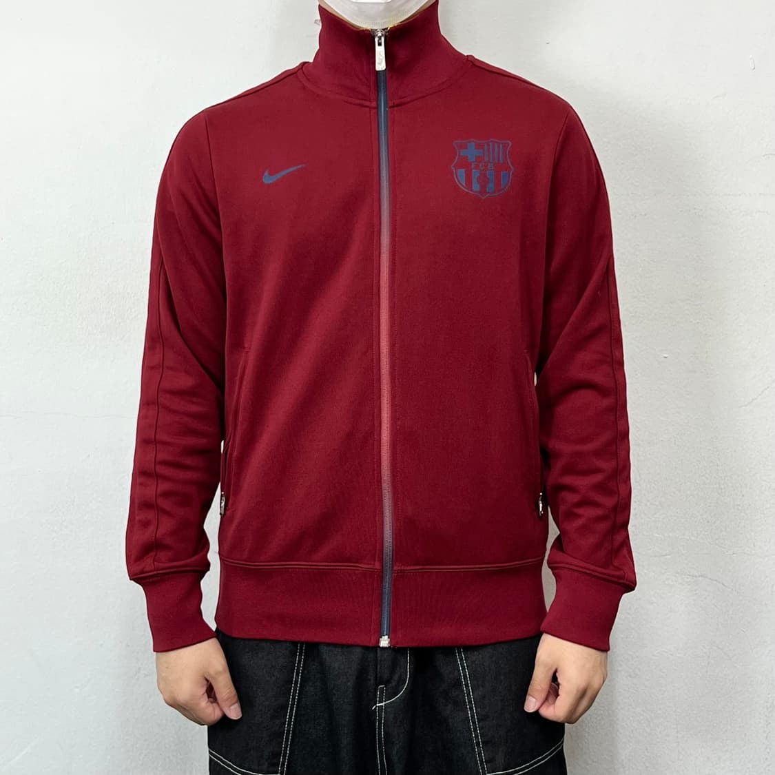 나이키 스우시 FC 바르셀로나 트랙탑 져지자켓 상품이미지3