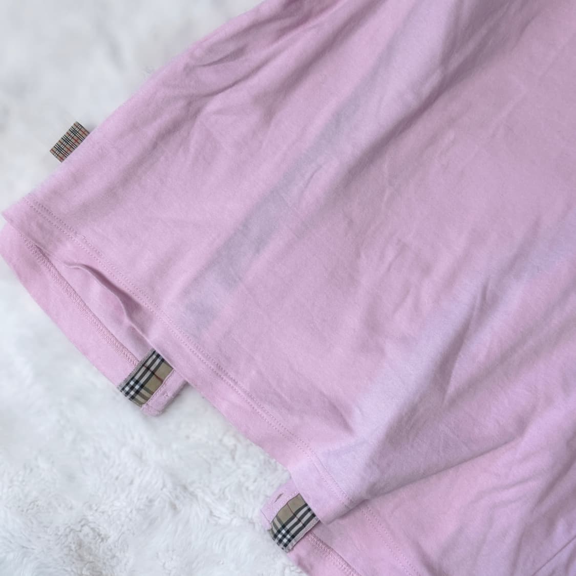 Burberry 버버리 블루라벨 대장템 핀터깔 딸기우유 딱붙 가디건 상품이미지5