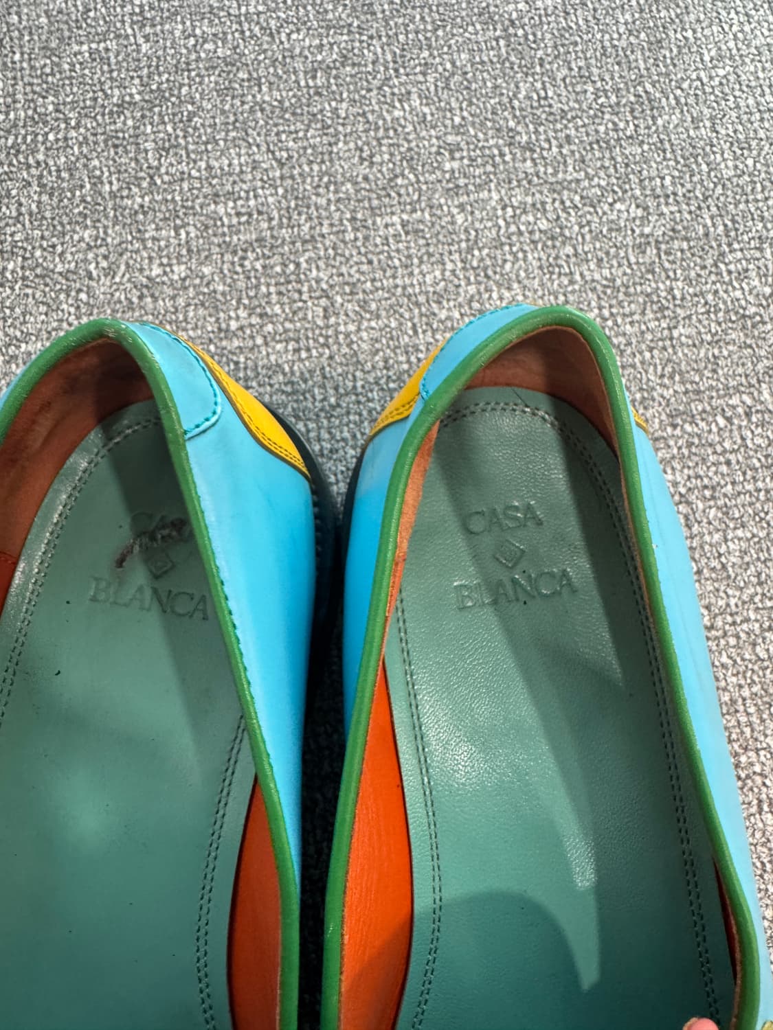 카사블랑카 멤피스 컬러블록 로퍼 43 상품이미지10