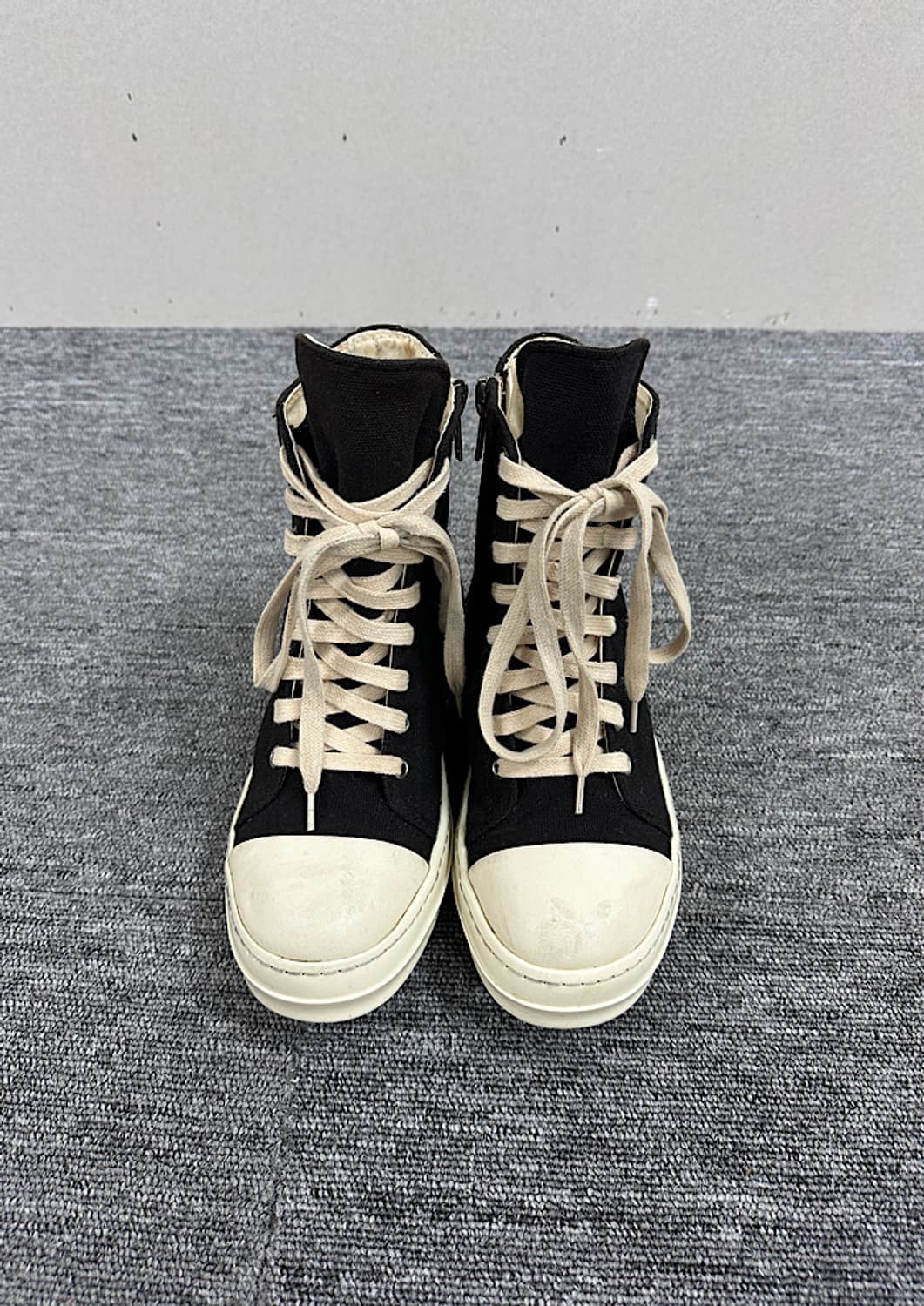 릭오웬스 다크쉐도우 라몬즈 하이 릭컨 17ss 250 상품이미지1