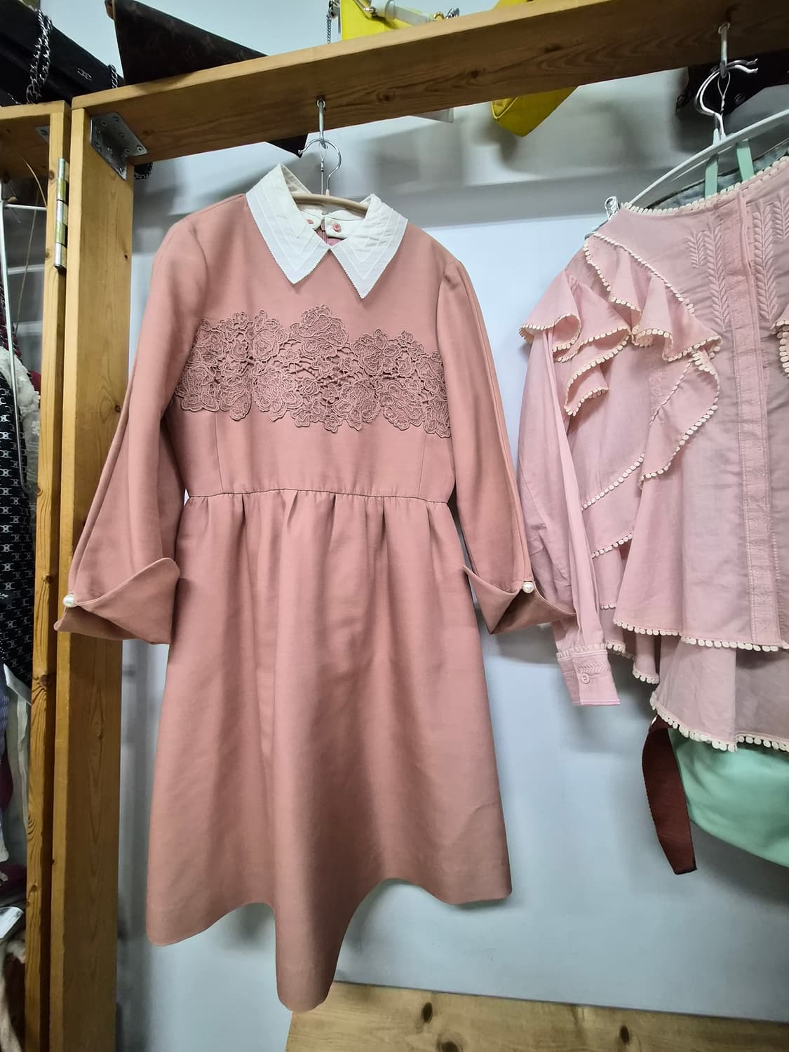 질스튜어트 자수실크 원피스 상품이미지1