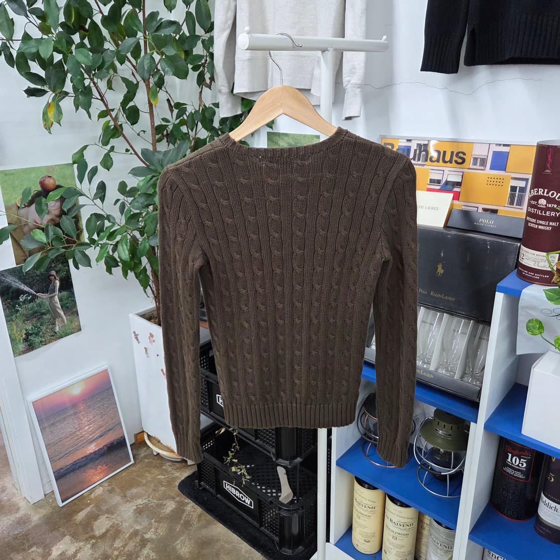 랄프로렌 우먼 케이블 니트 S 상품이미지5