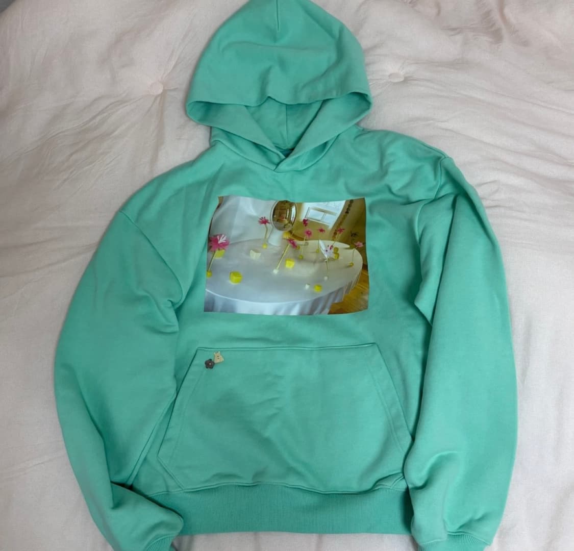 나비버스 avi garden Hoodie_Mint 상품이미지2