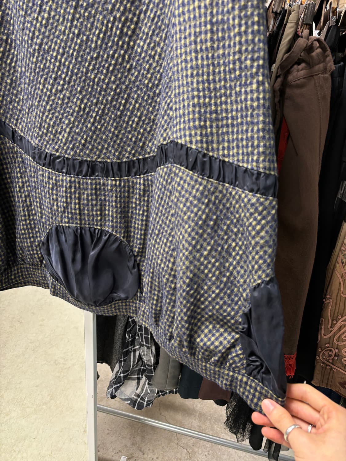 센소유니코 t.b 울 스커트 상품이미지3