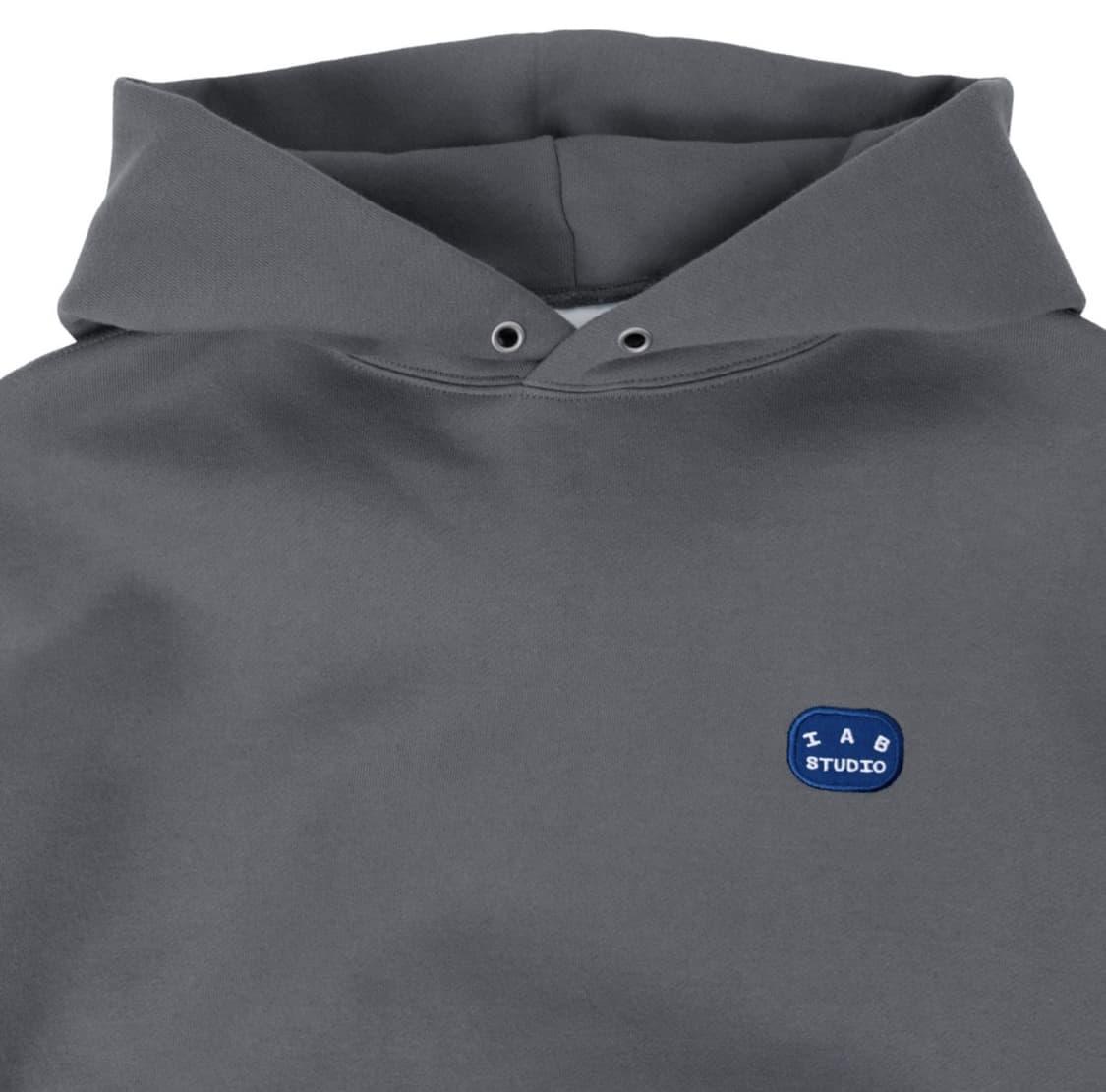 [S,M,L,XL] 아이앱 스튜디오 아이앱 패치 후디 그레이 상품이미지3