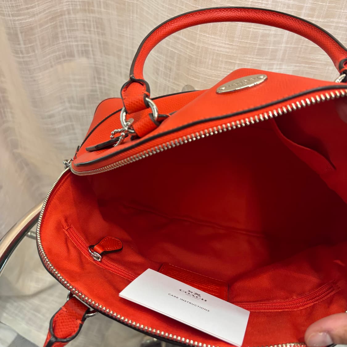 정품 코치 반달 토트백     상품이미지7