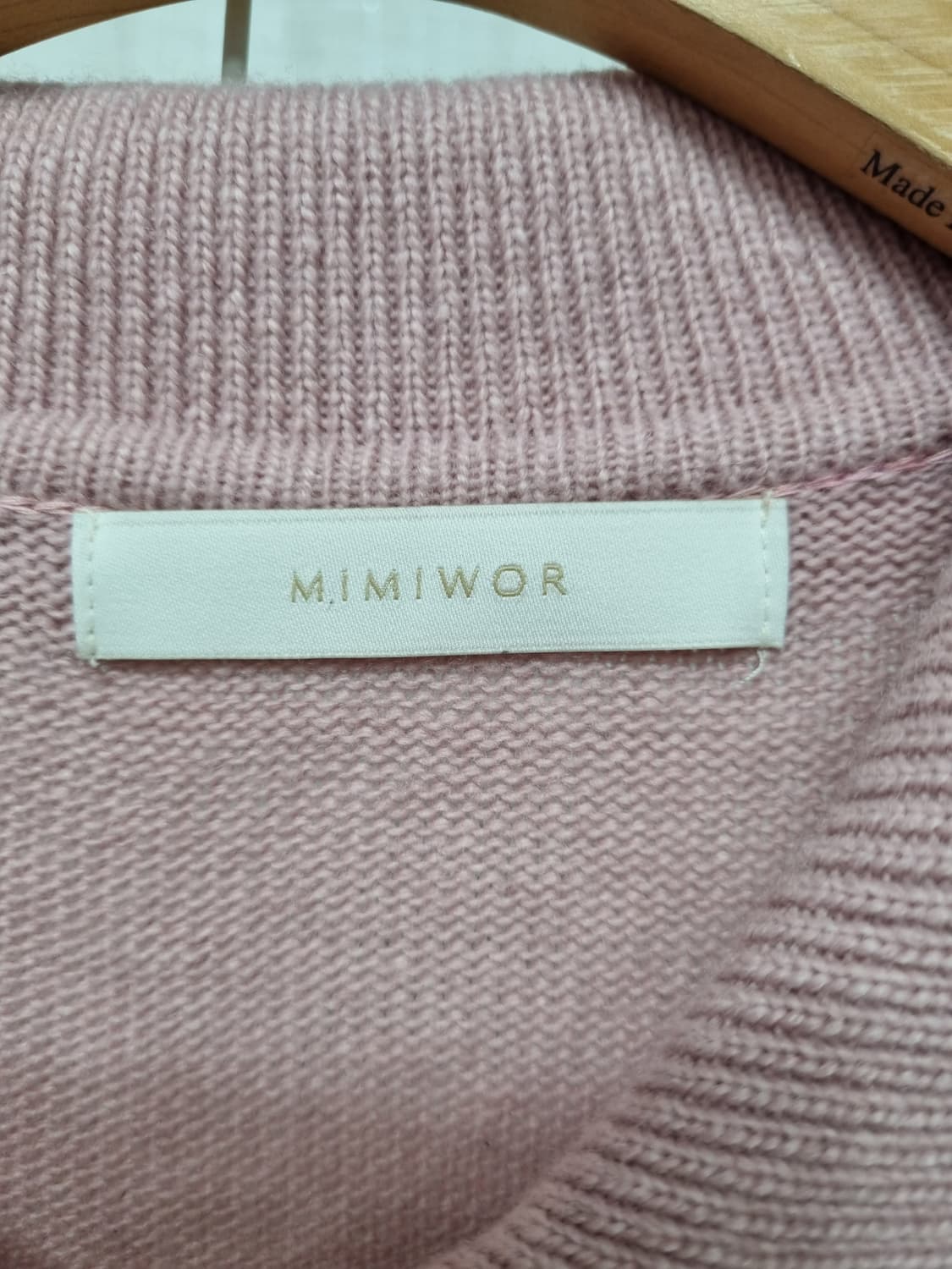 (택포) 미미워 카라 니트원피스 상품이미지6