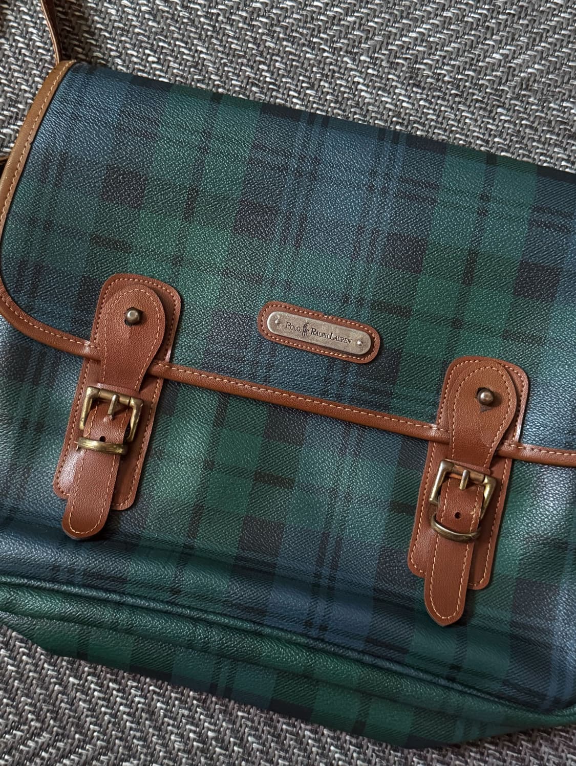 폴로 랄프로렌 블랙와치 메신저 숄더백 상품이미지2