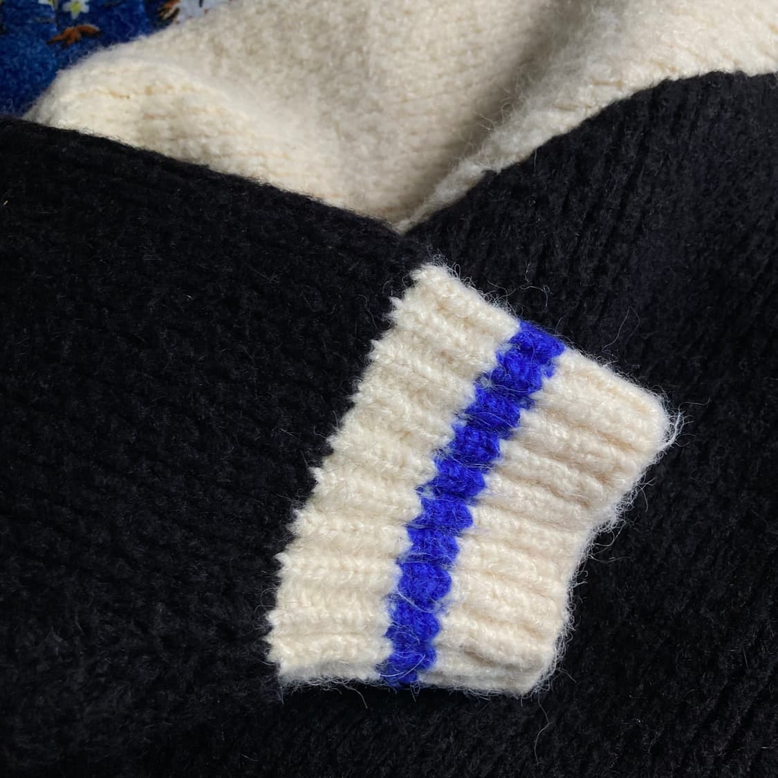 Green Butter 그린버터 바시티 알파카 울 니트 스웨터 가디건  상품이미지3