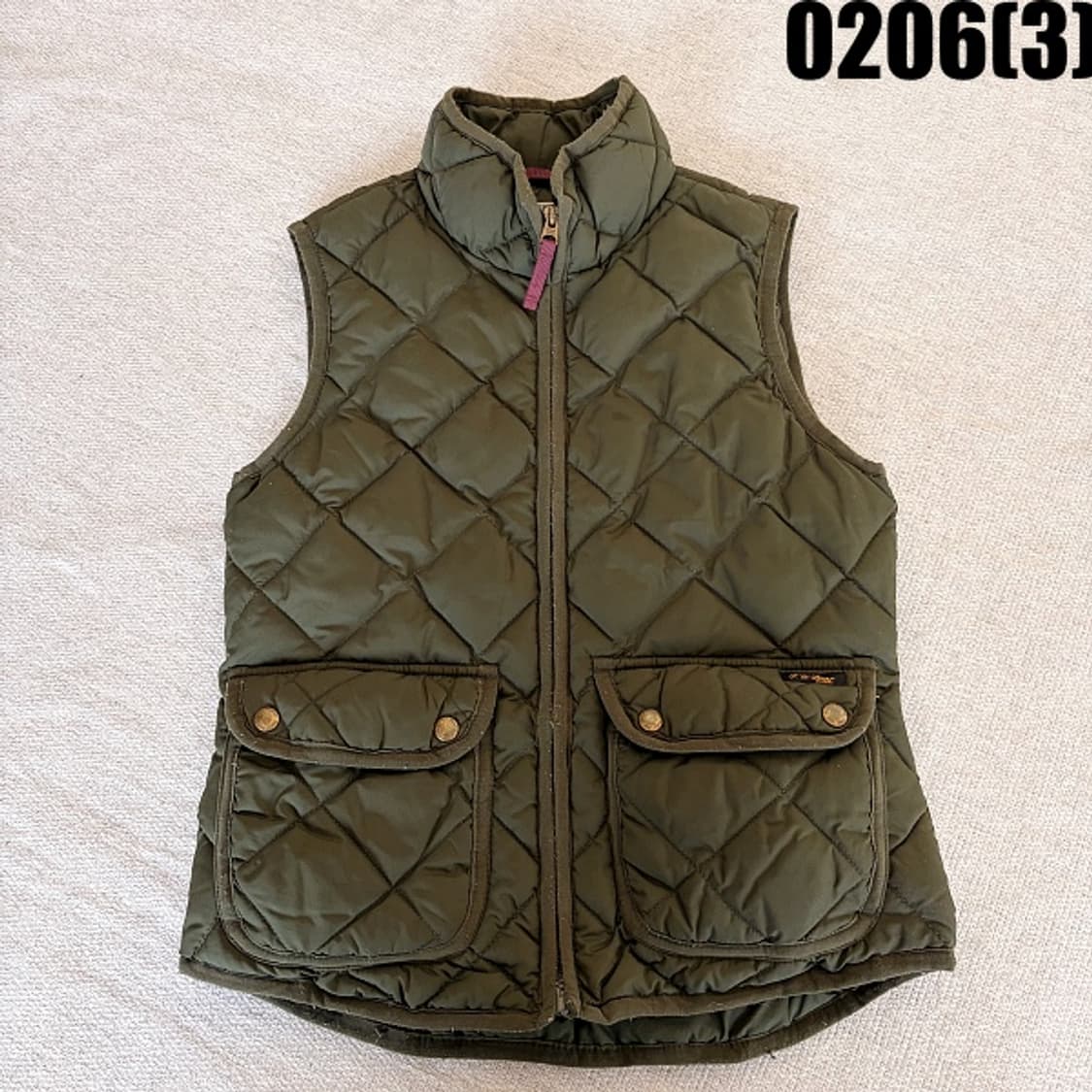 [FM] 티니위니 빈티지 퀼팅 조끼 베스트 0206(3) 상품이미지1