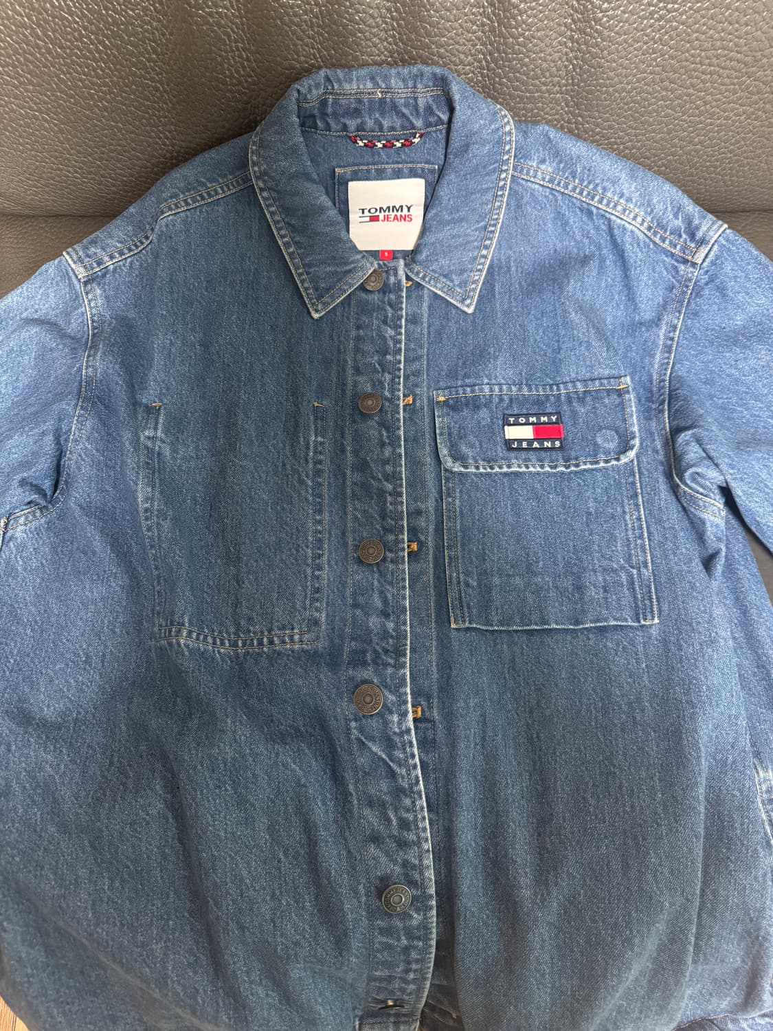 타미힐피거 데님 청자켓 상품이미지2
