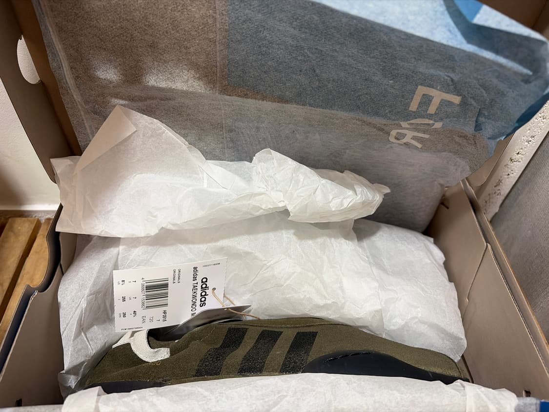 아디다스 × 송포더뮤트 태권도 올리브 uk 7 (새상품) 상품이미지3