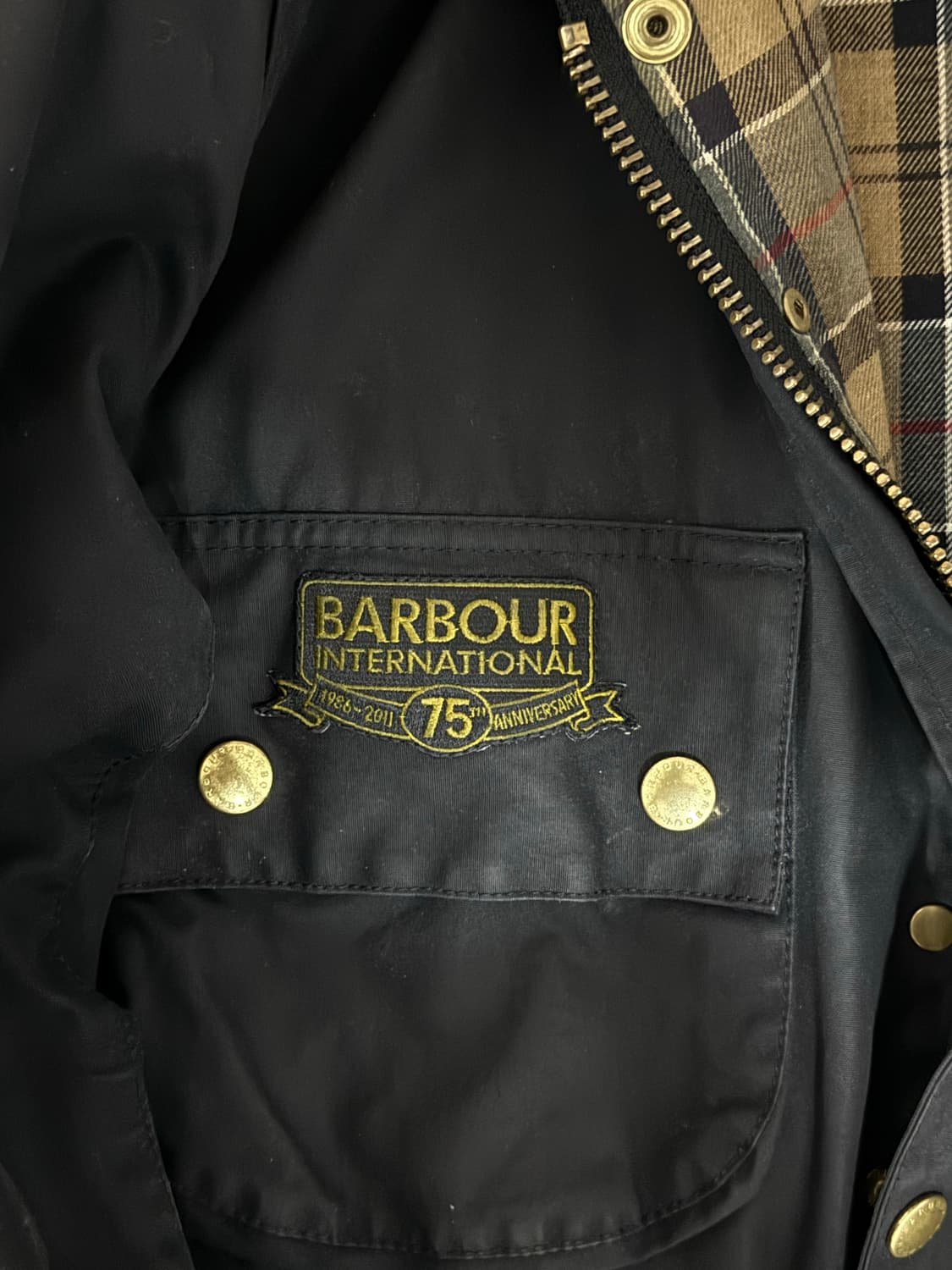 바버 75주년 한정판자켓 38사이즈 국내 100-105 상품이미지3