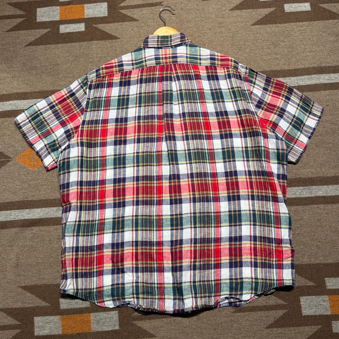 폴로랄프로렌 클래식 린넨 반팔 셔츠 XXL 상품이미지5