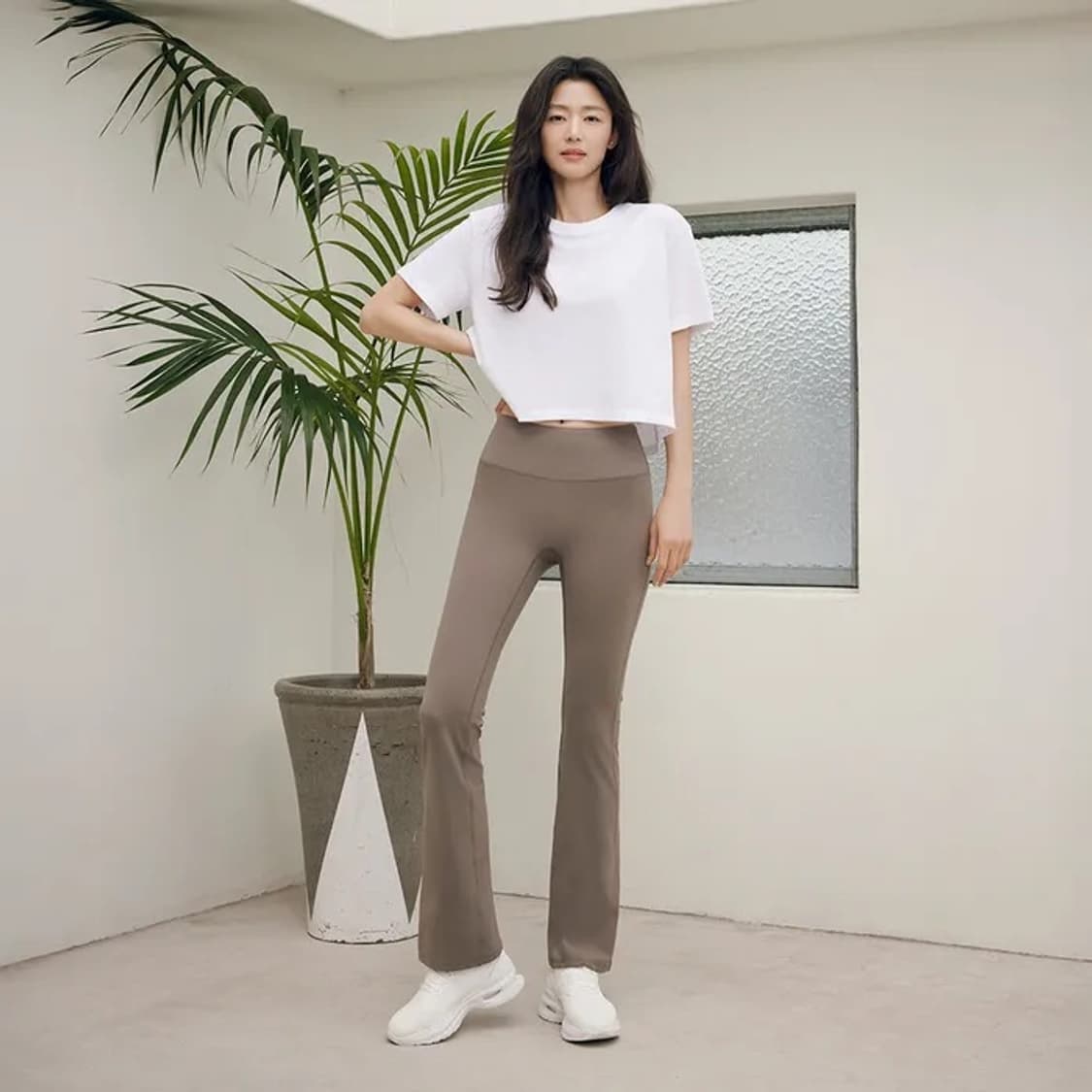 [안다르] NEW 에어쿨링 샤론 부츠컷 레깅스(롱) 상품이미지1